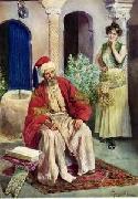 unknow artist Arab or Arabic people and life. Orientalism oil paintings 125 painting